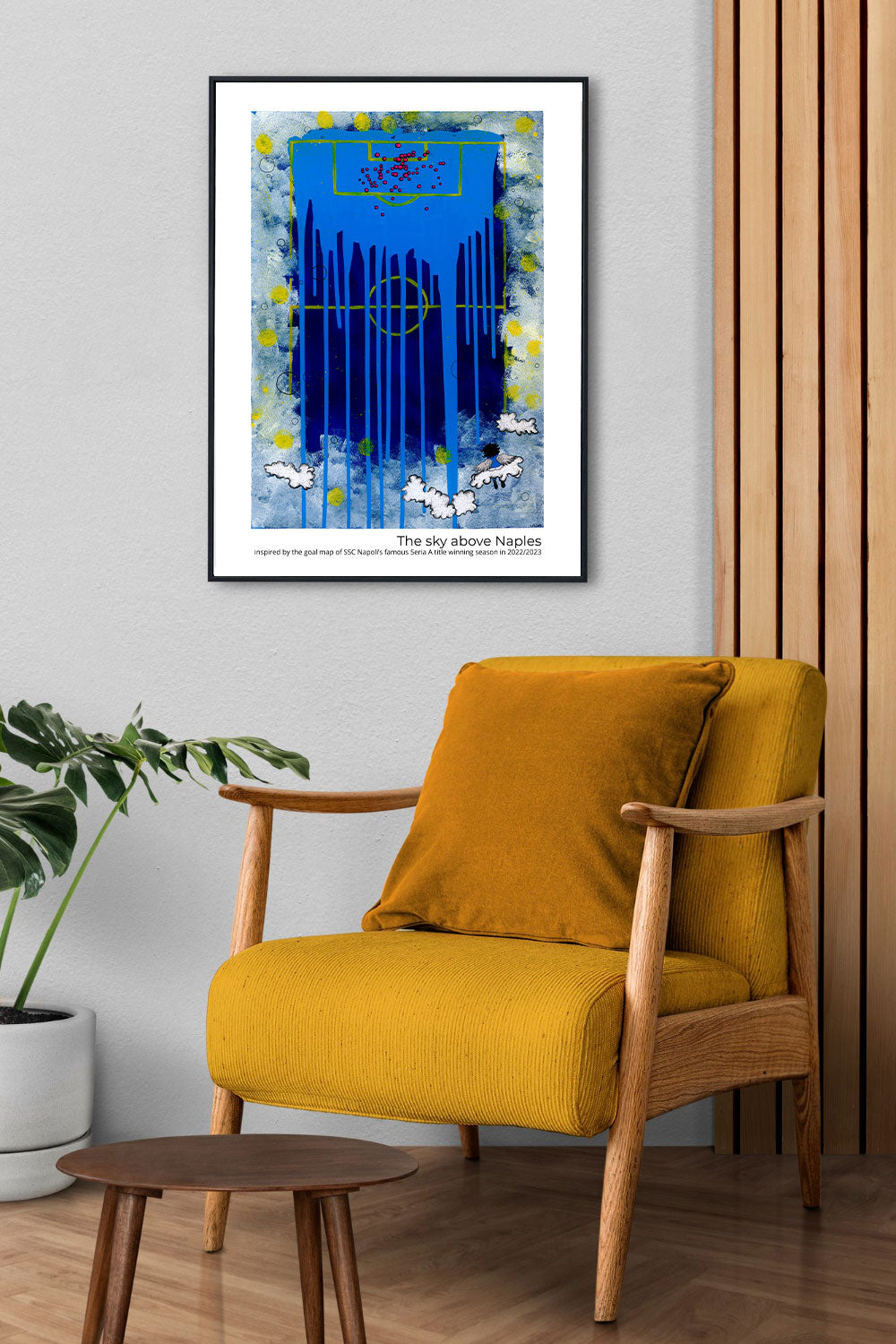 The sky above Naples